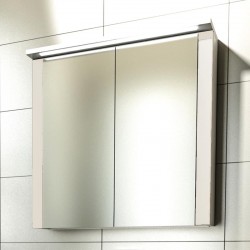 Горен шкаф с огледало и LED осветление PURE 65